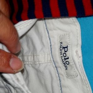 Ralph Lauren shorts white boys